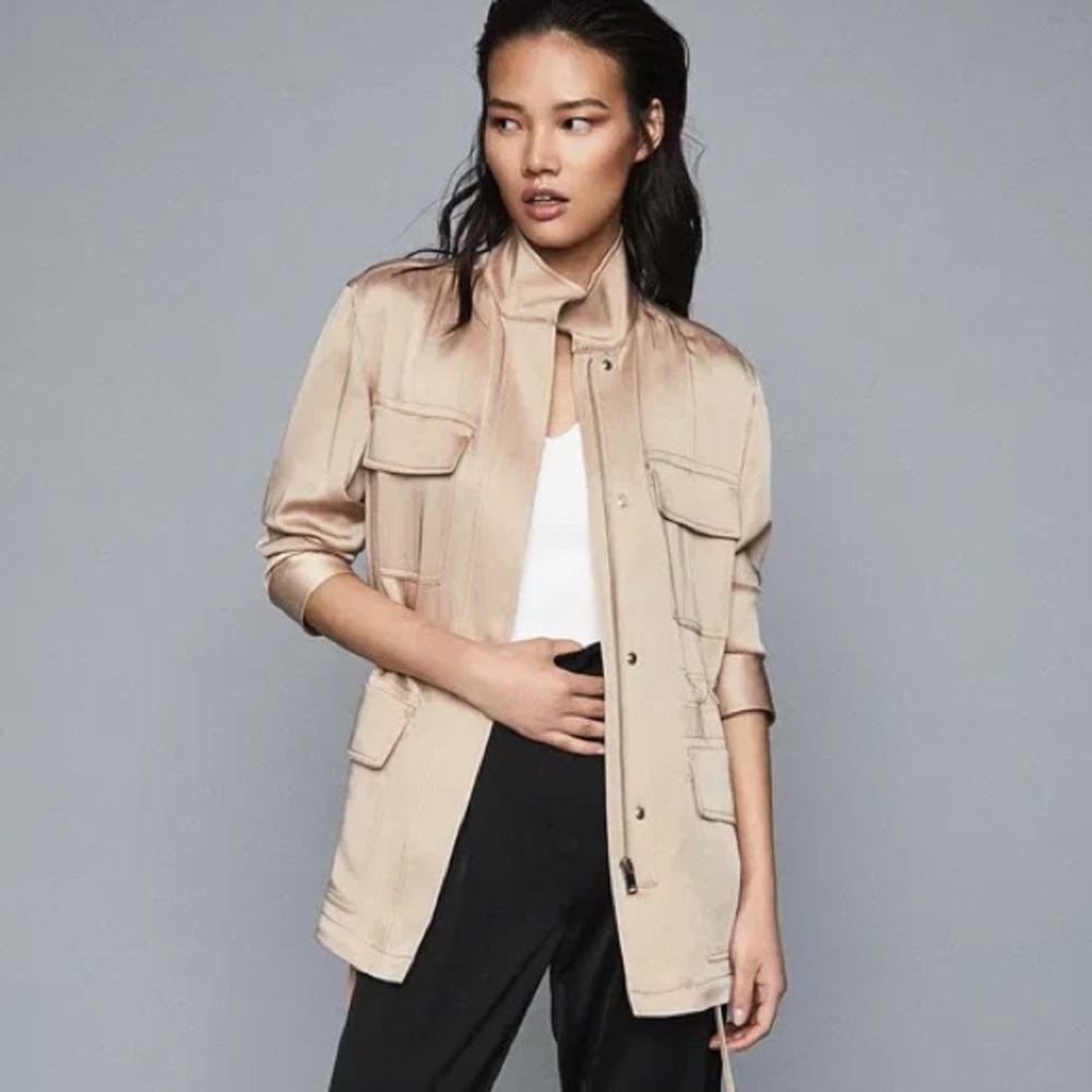 EUC • Reiss • Blakely Lightweight Utility Jacket • 4